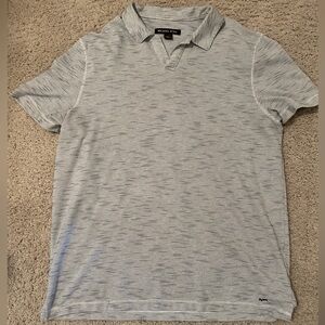 Michael Kors large gray and water shirt